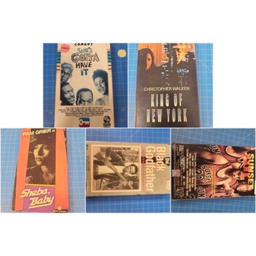 Lot of 5 Classic VHS Tapes Black Godfather Sheba Baby Sunset Park She's Gotta